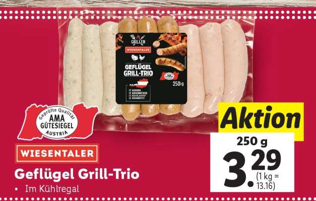Geflügel Grill-Trio