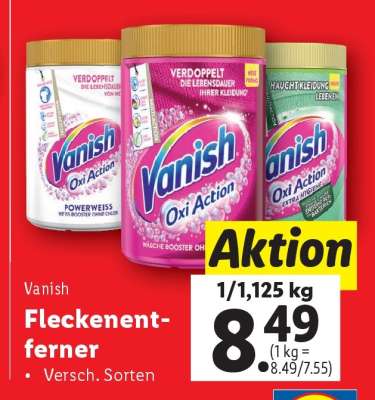 Vanish Fleckenentferner