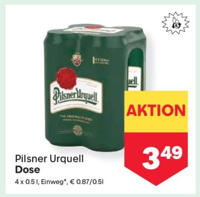 Pilsner Urquell Dose