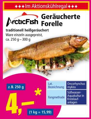 Geräucherte Forelle