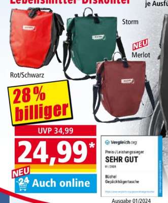 Büchel Gepäckträgertasche