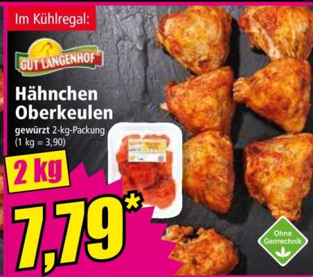 Hähnchen Oberkeulen
