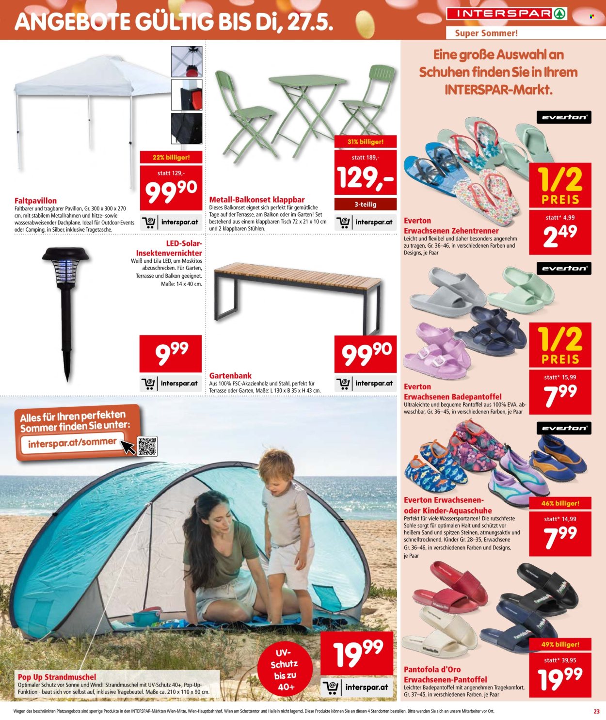 Angebote INTERSPAR - 8.5.2025 - 21.5.2025. Seite 1