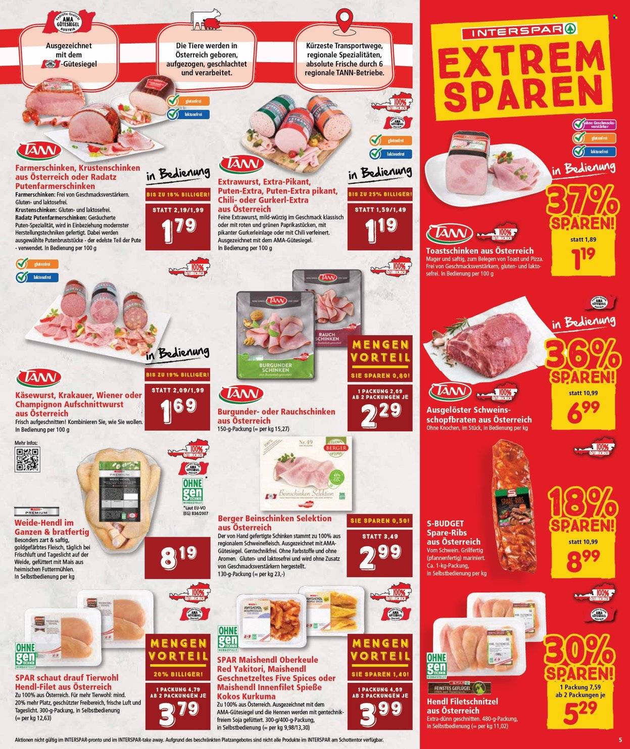Angebote INTERSPAR - 8.5.2025 - 21.5.2025. Seite 1