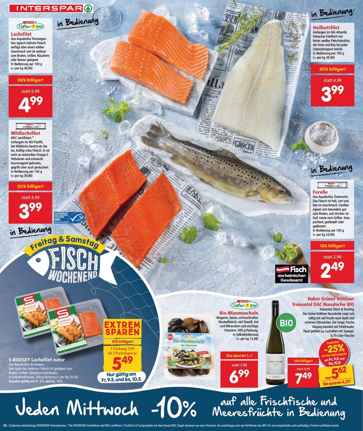Angebote INTERSPAR - 8.5.2025 - 21.5.2025. Seite 1