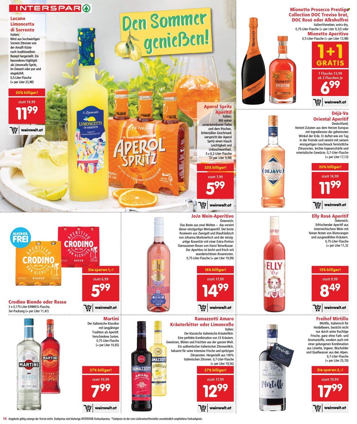 Angebote INTERSPAR - 8.5.2025 - 21.5.2025. Seite 1