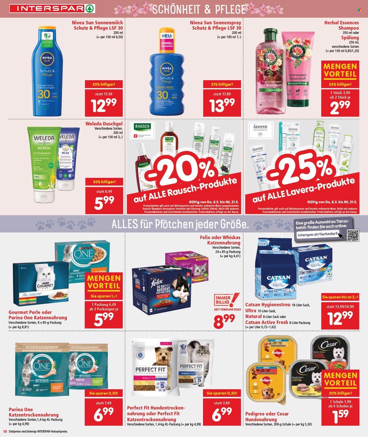 Angebote INTERSPAR - 8.5.2025 - 21.5.2025. Seite 1