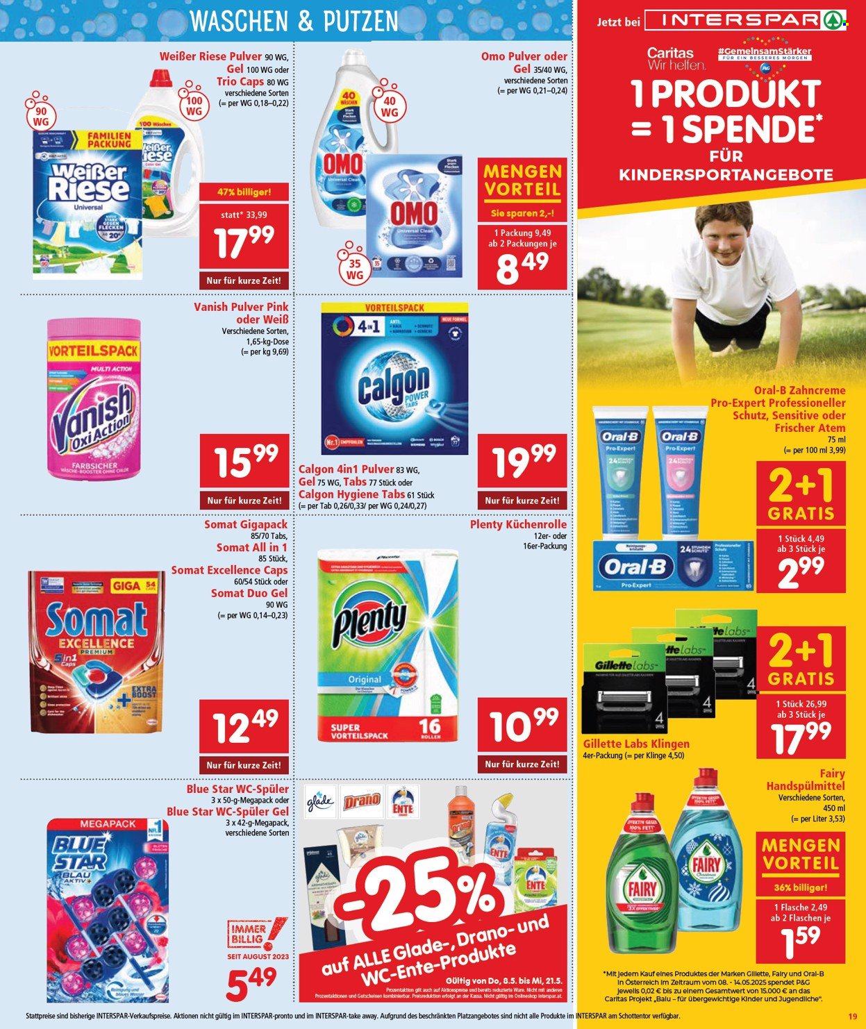 Angebote INTERSPAR - 8.5.2025 - 21.5.2025. Seite 1