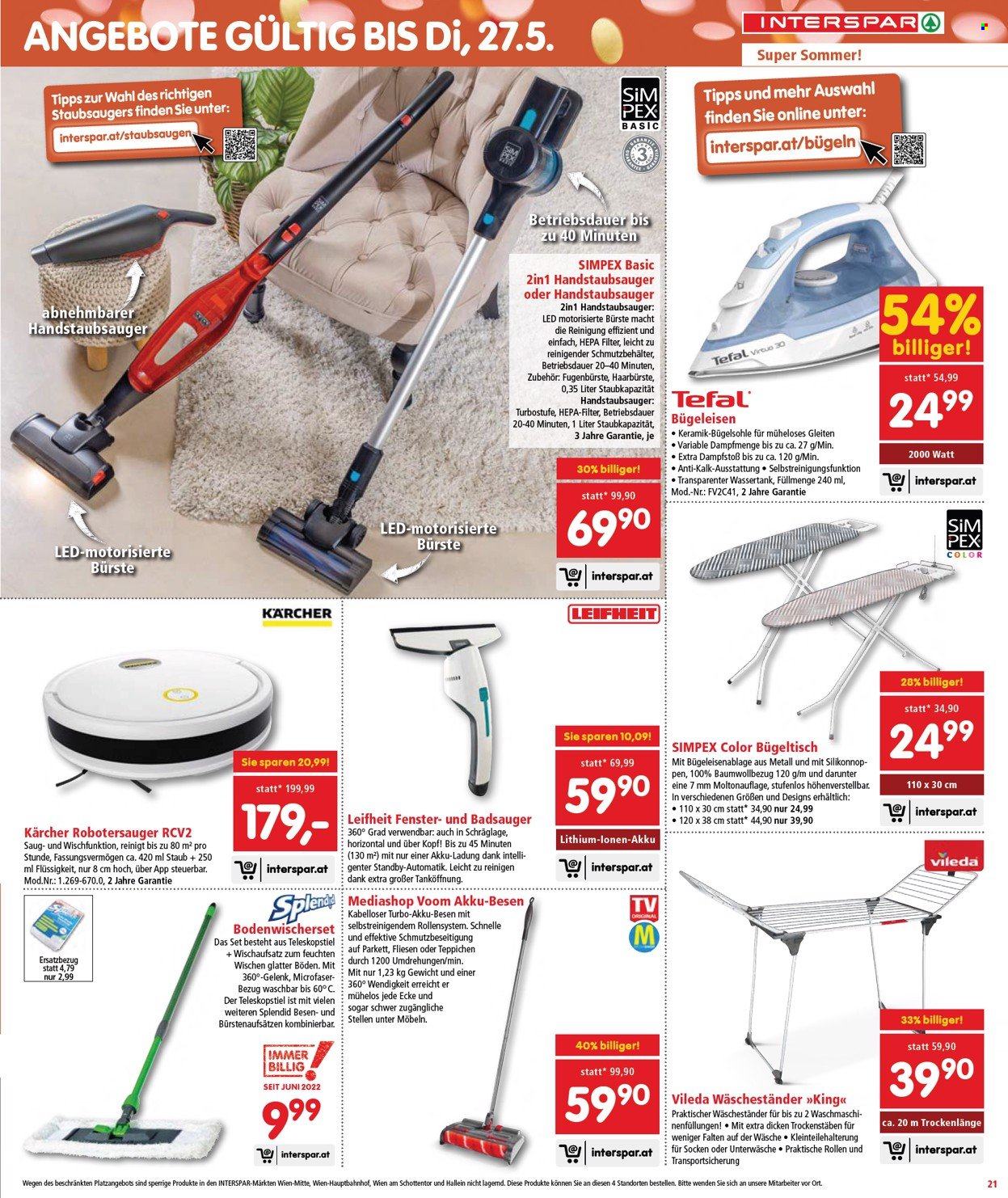 Angebote INTERSPAR - 8.5.2025 - 21.5.2025. Seite 1