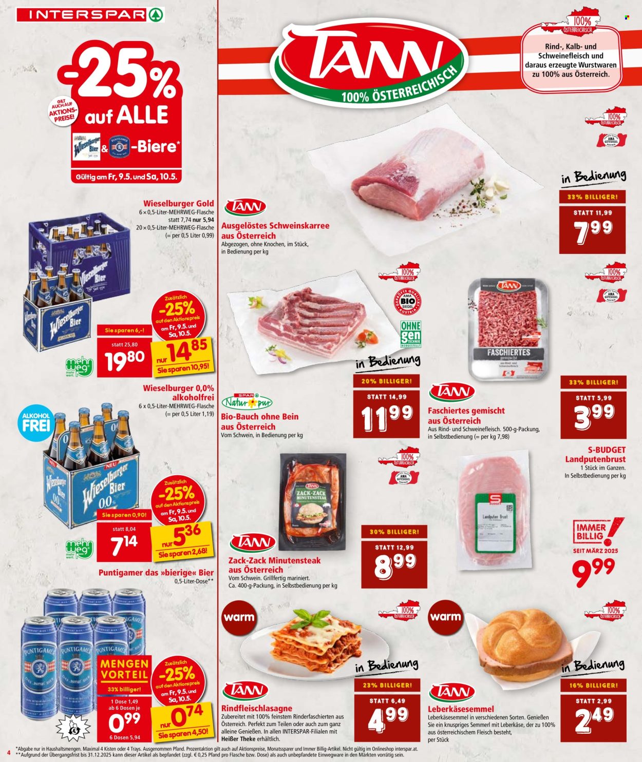 Angebote INTERSPAR - 8.5.2025 - 21.5.2025. Seite 1