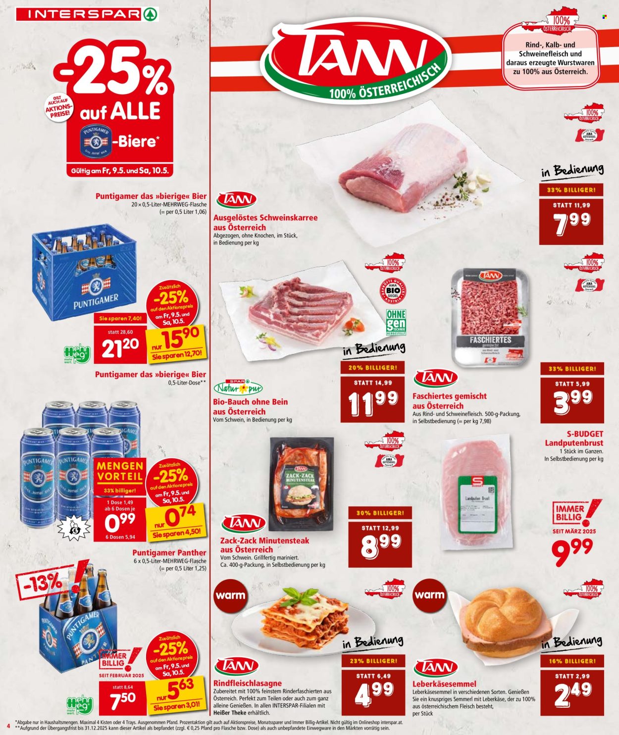 Angebote INTERSPAR - 8.5.2025 - 21.5.2025. Seite 1