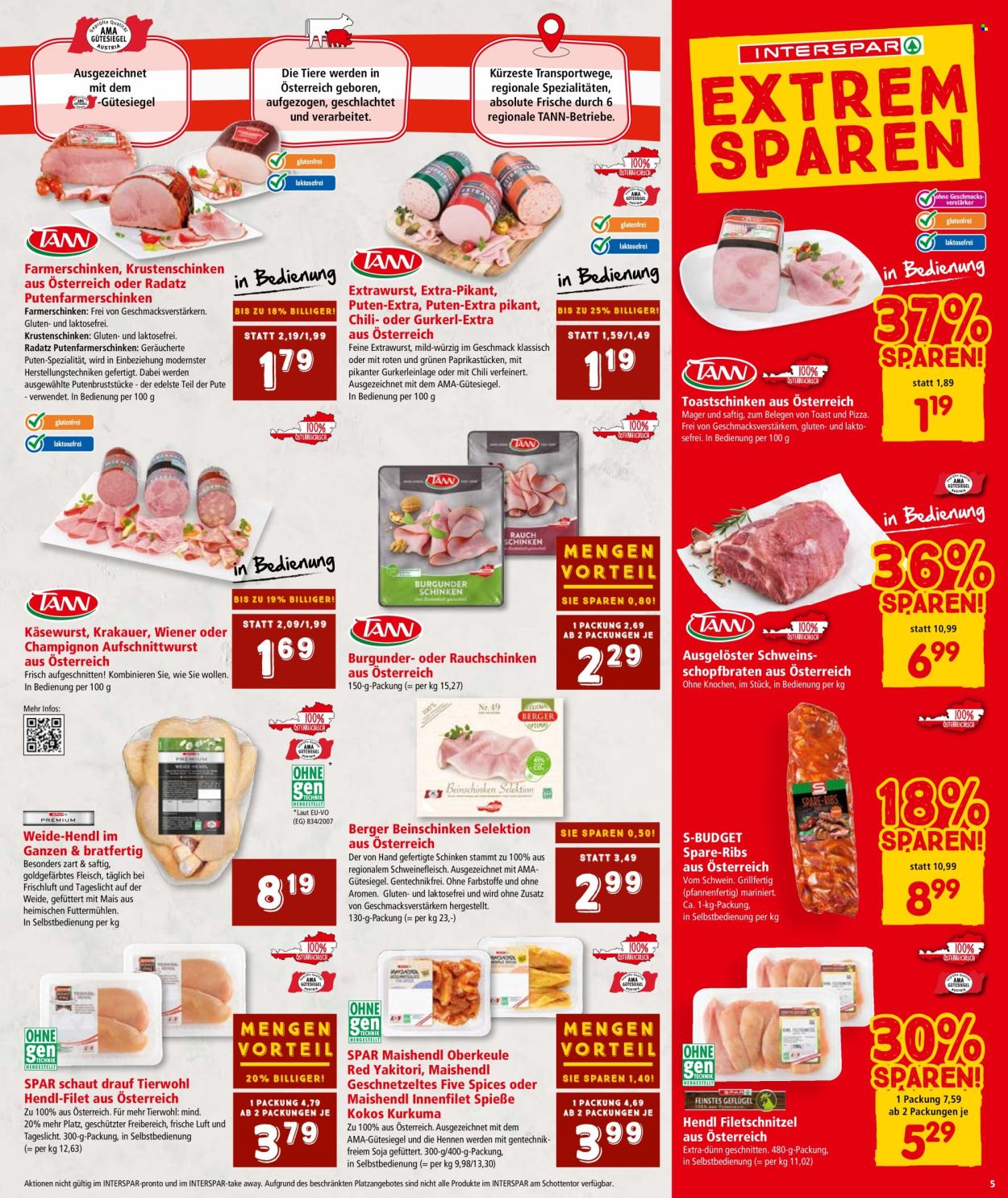 Angebote INTERSPAR - 8.5.2025 - 21.5.2025. Seite 1
