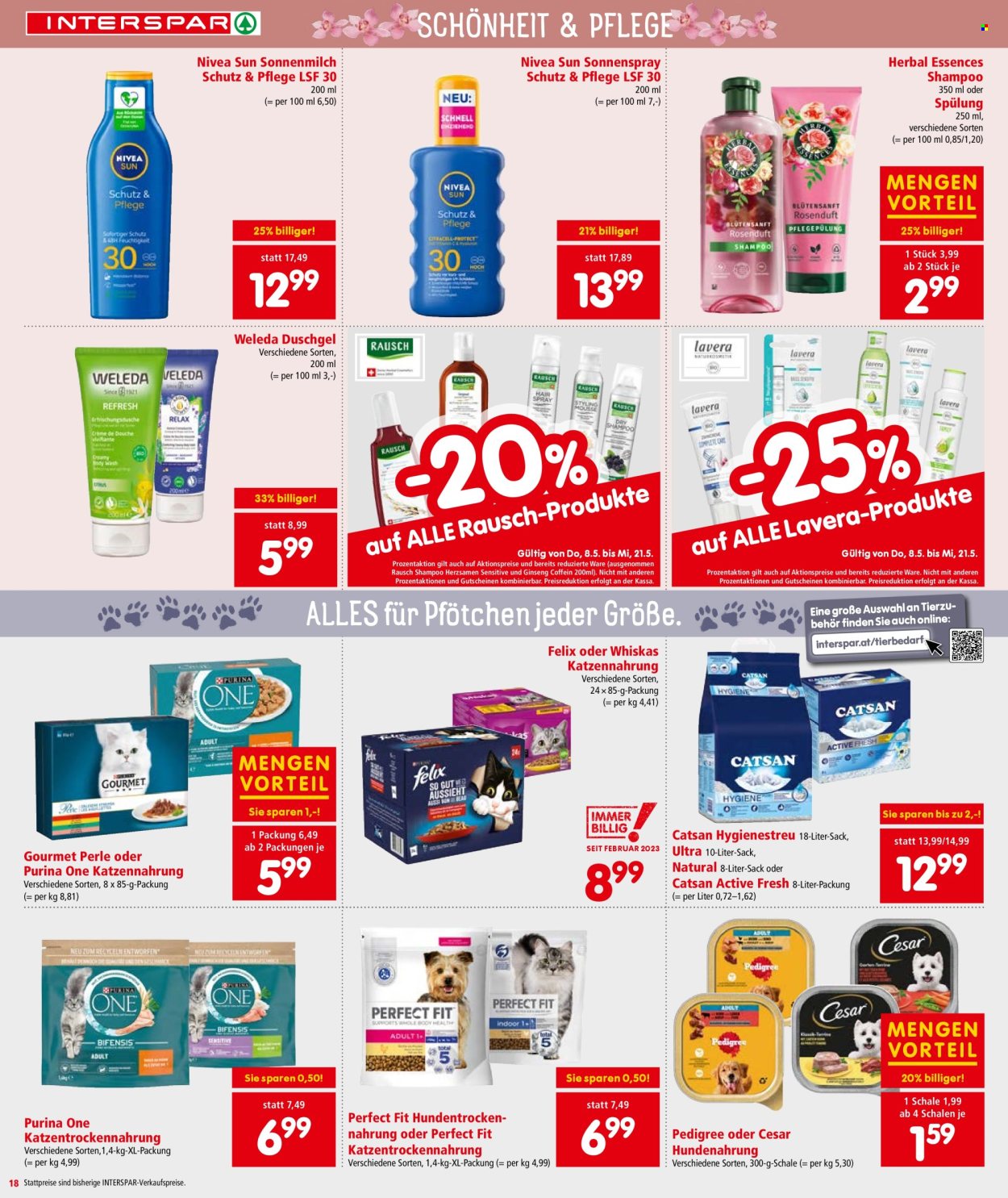 Angebote INTERSPAR - 8.5.2025 - 21.5.2025. Seite 1