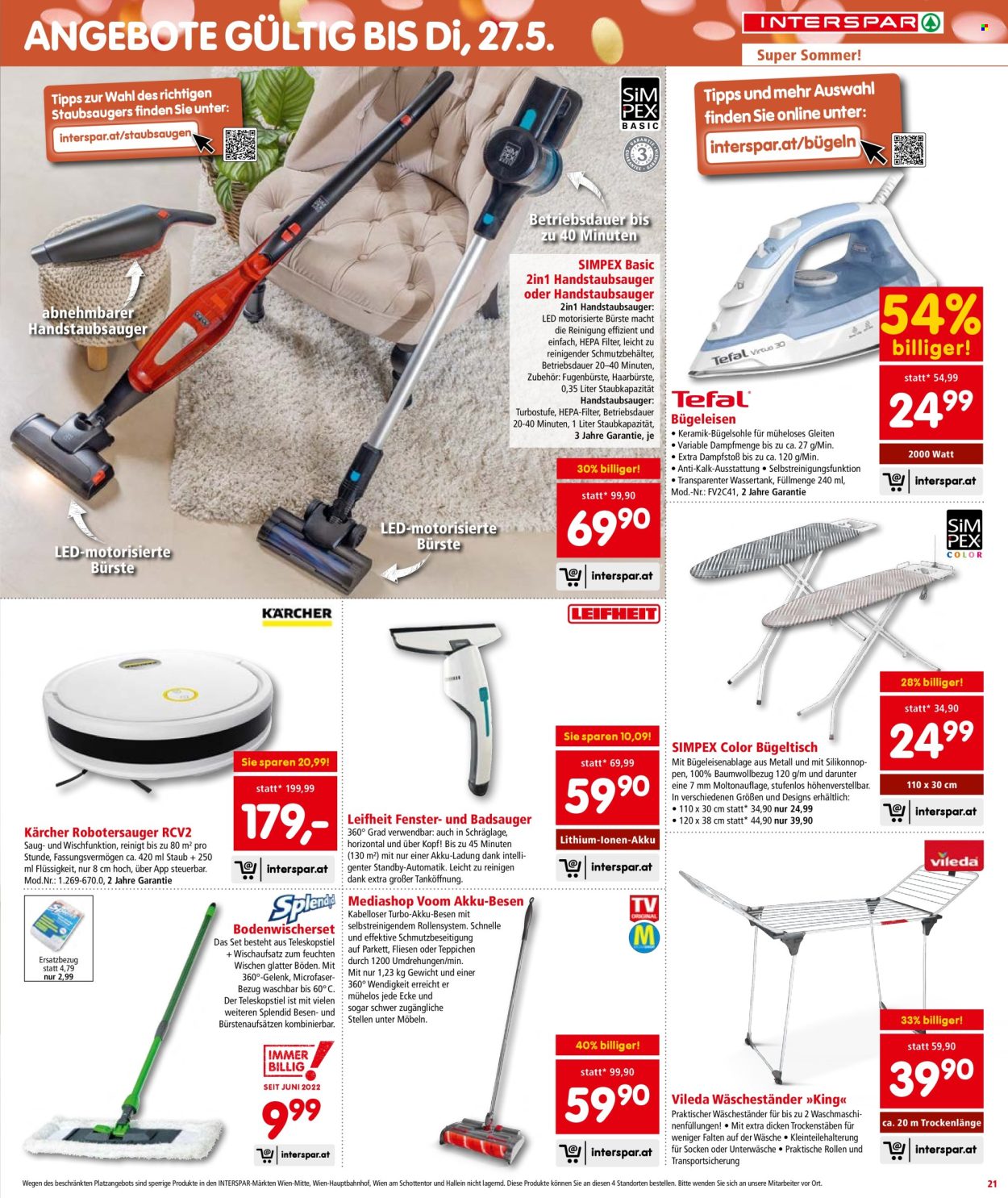 Angebote INTERSPAR - 8.5.2025 - 21.5.2025. Seite 1