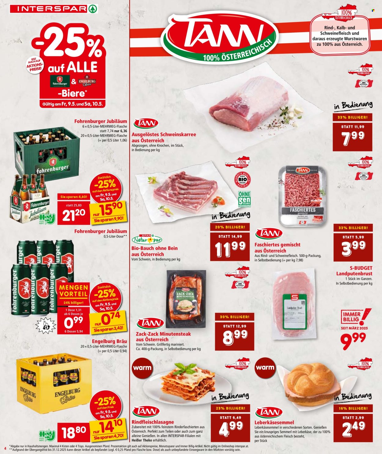 Leták INTERSPAR - 8.5.2025 - 21.5.2025. Strana 5