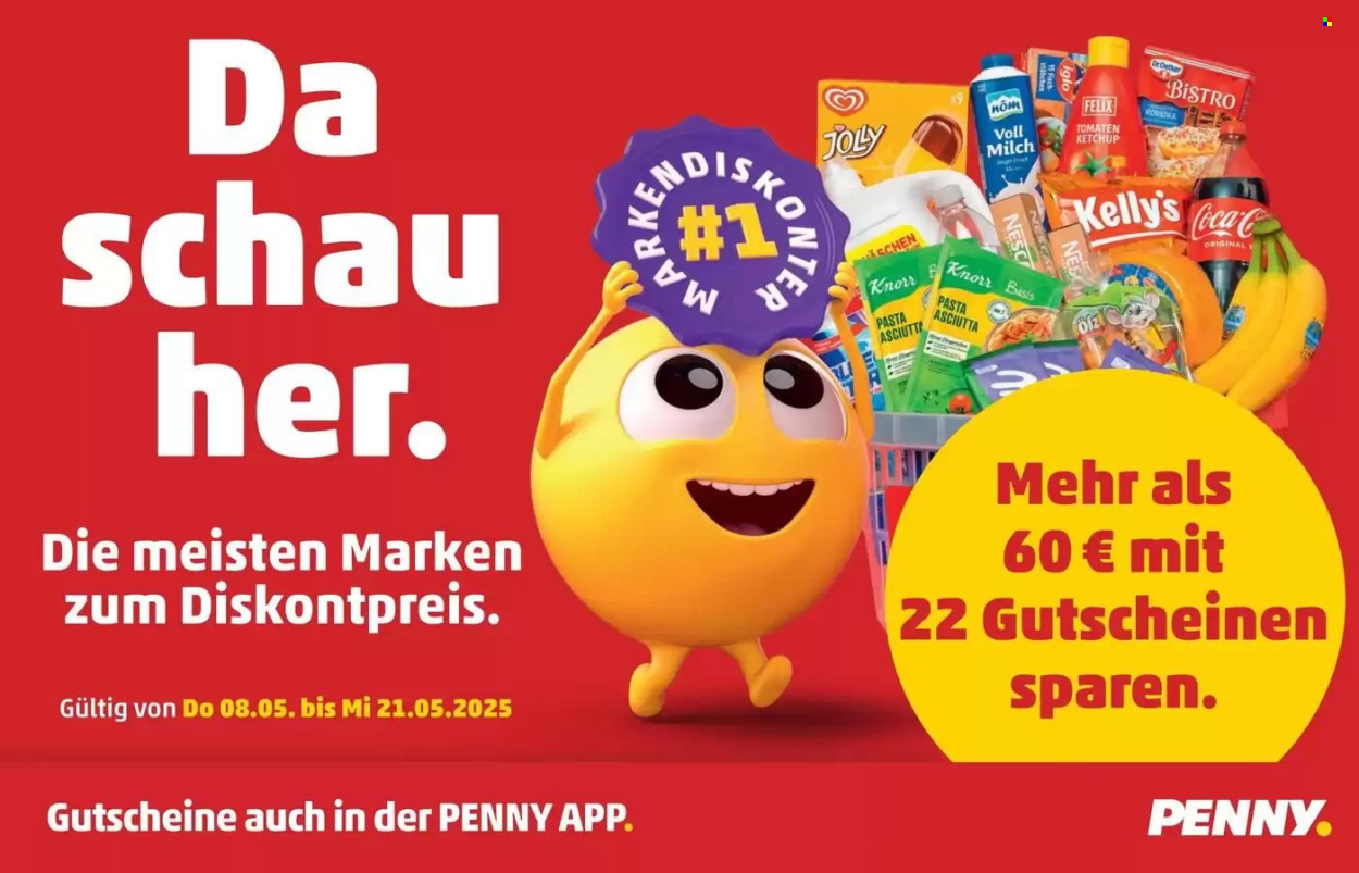 Leták Penny - 8.5.2025 - 21.5.2025. Strana 1