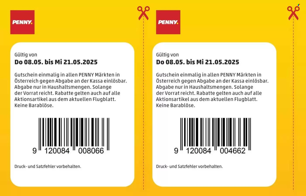 Angebote Penny - 8.5.2025 - 21.5.2025. Seite 1