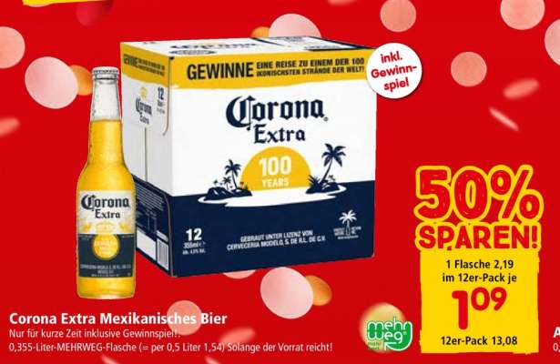 Corona Extra Mexikanisches Bier