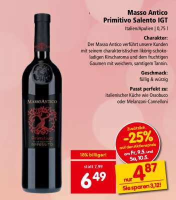Masso Antico Primitivo Salento IGT