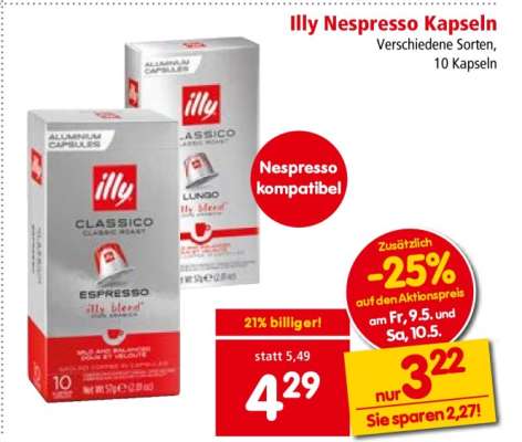 Illy Nespresso Kapseln