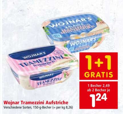 Wojnar Tramezzini Aufstriche