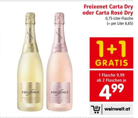 Freixenet Carta Dry oder Carta Rosé Dry