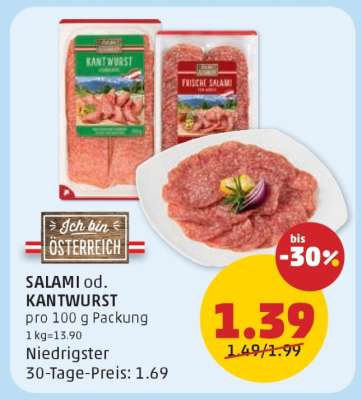 SALAMI od. KANTWURST