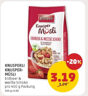 KNUSPERLI KNUSPER-MÜSLI