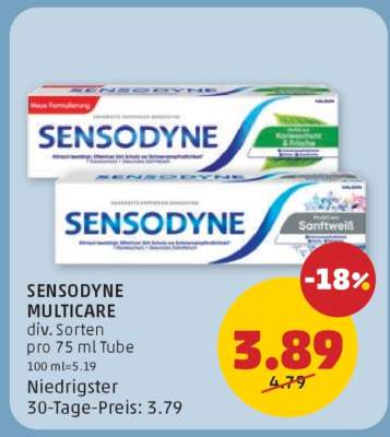 SENSODYNE MULTICARE