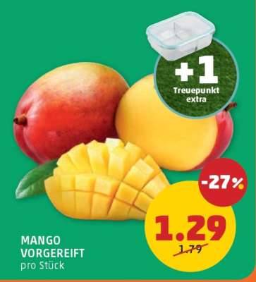 Mango vorgereift