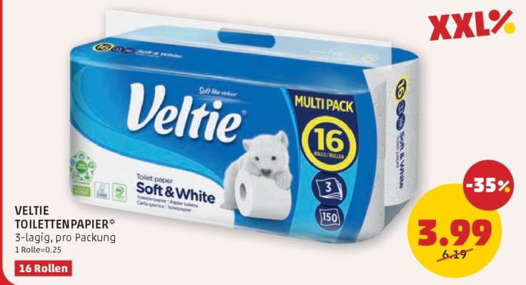 Veltie Toilettenpapier