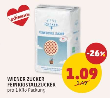 WIENER ZUCKER FEINKRISTALLZUCKER