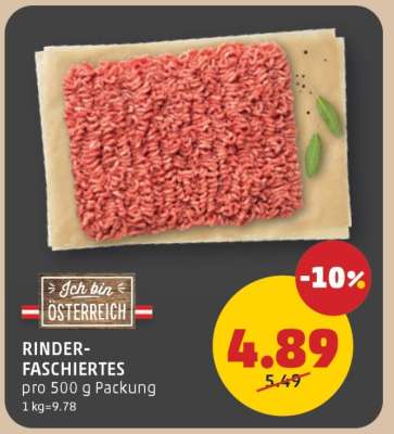 Rinder- faschiertes