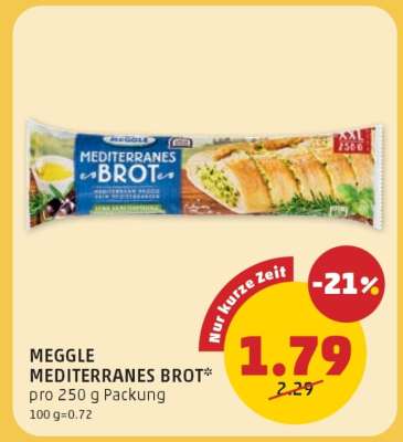 MEGGLE MEDITERRANES BROT