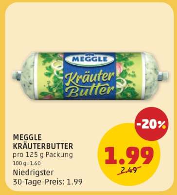 MEGGLE KRÄUTERBUTTER