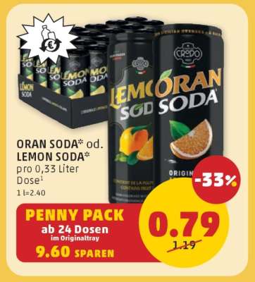 ORAN SODA od. LEMON SODA