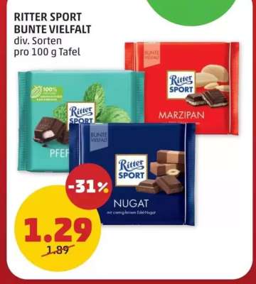 RITTER SPORT BUNTE VIELFALT