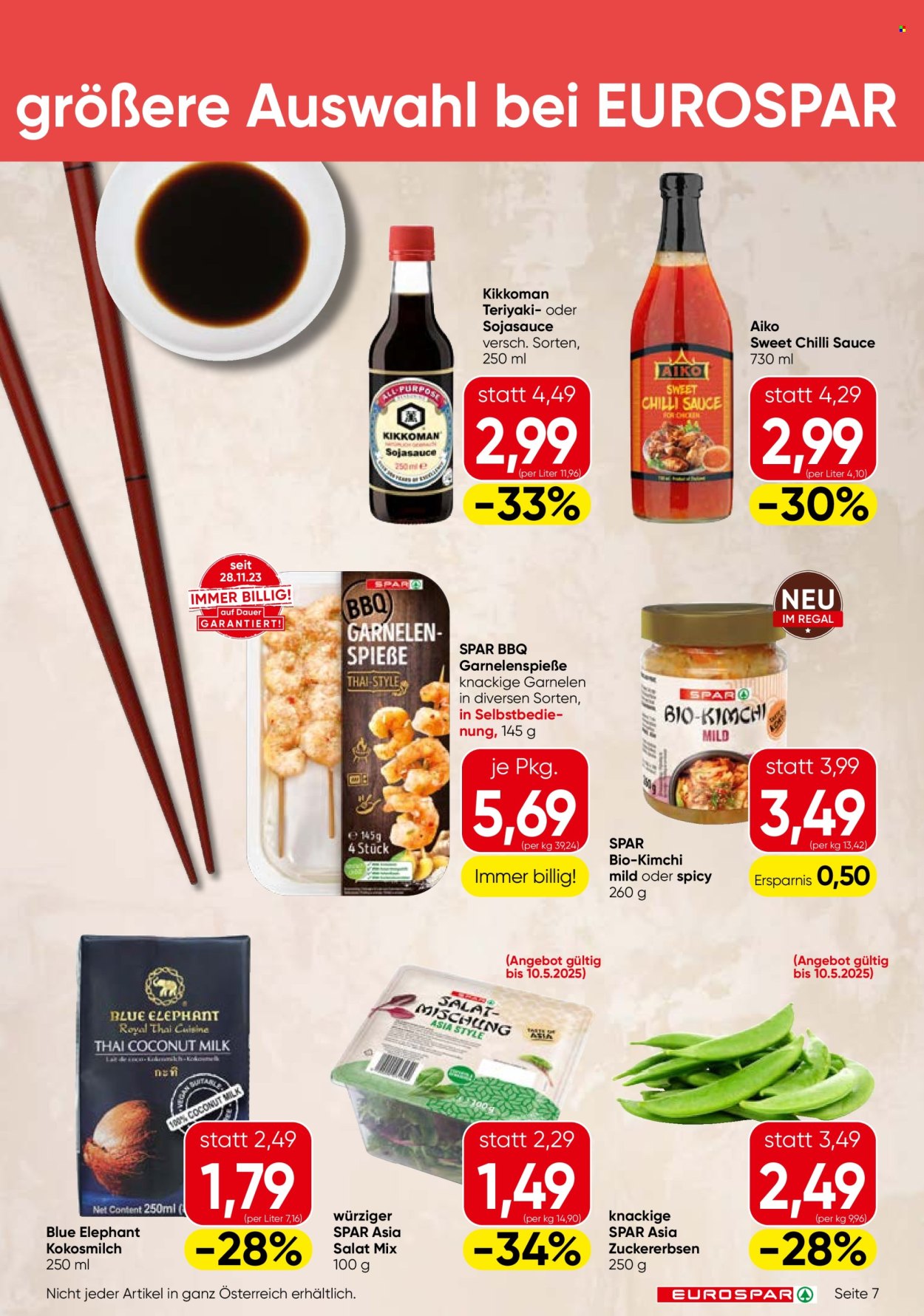 Angebote EUROSPAR - 8.5.2025 - 21.5.2025. Seite 1