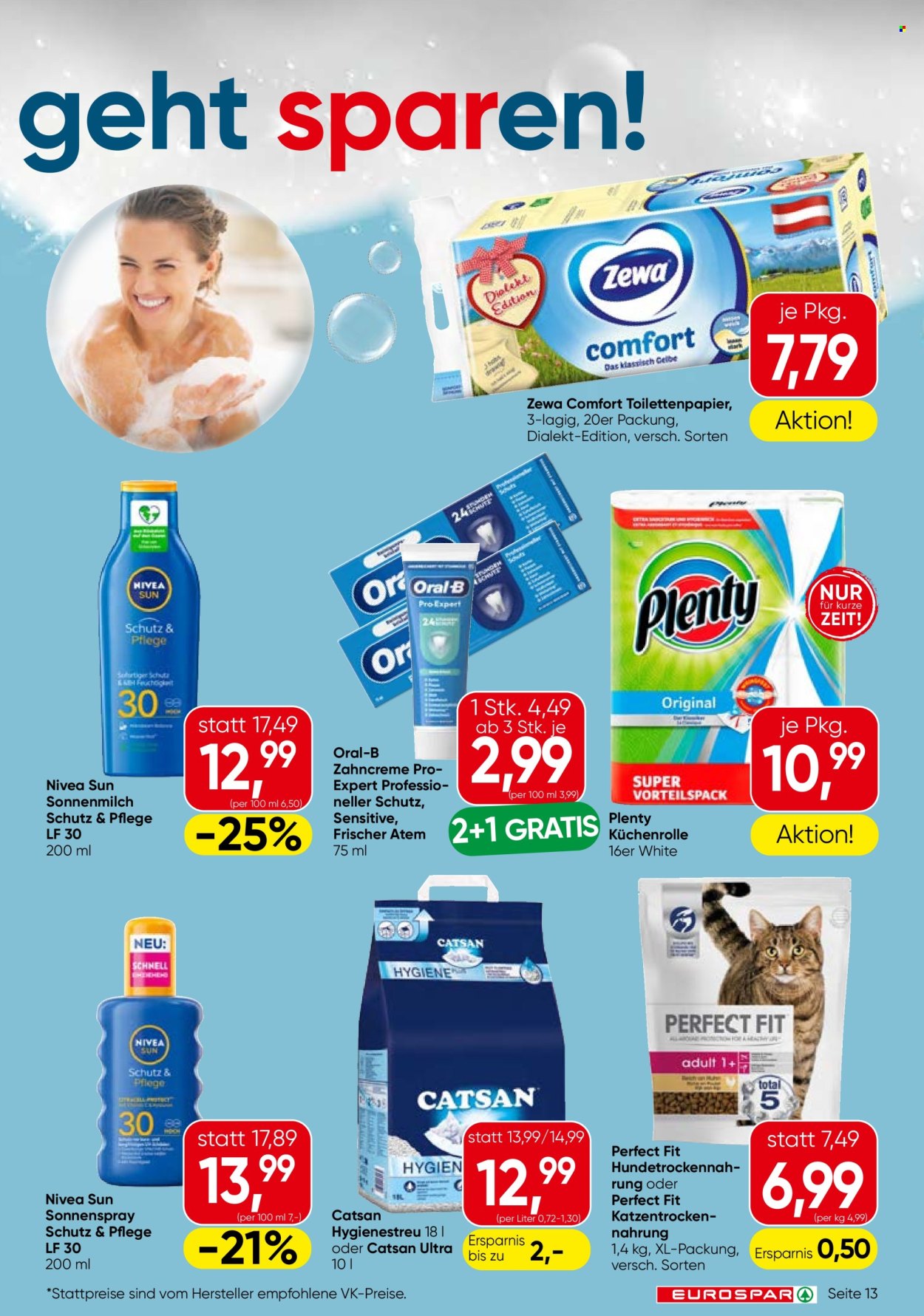 Angebote EUROSPAR - 8.5.2025 - 21.5.2025. Seite 1