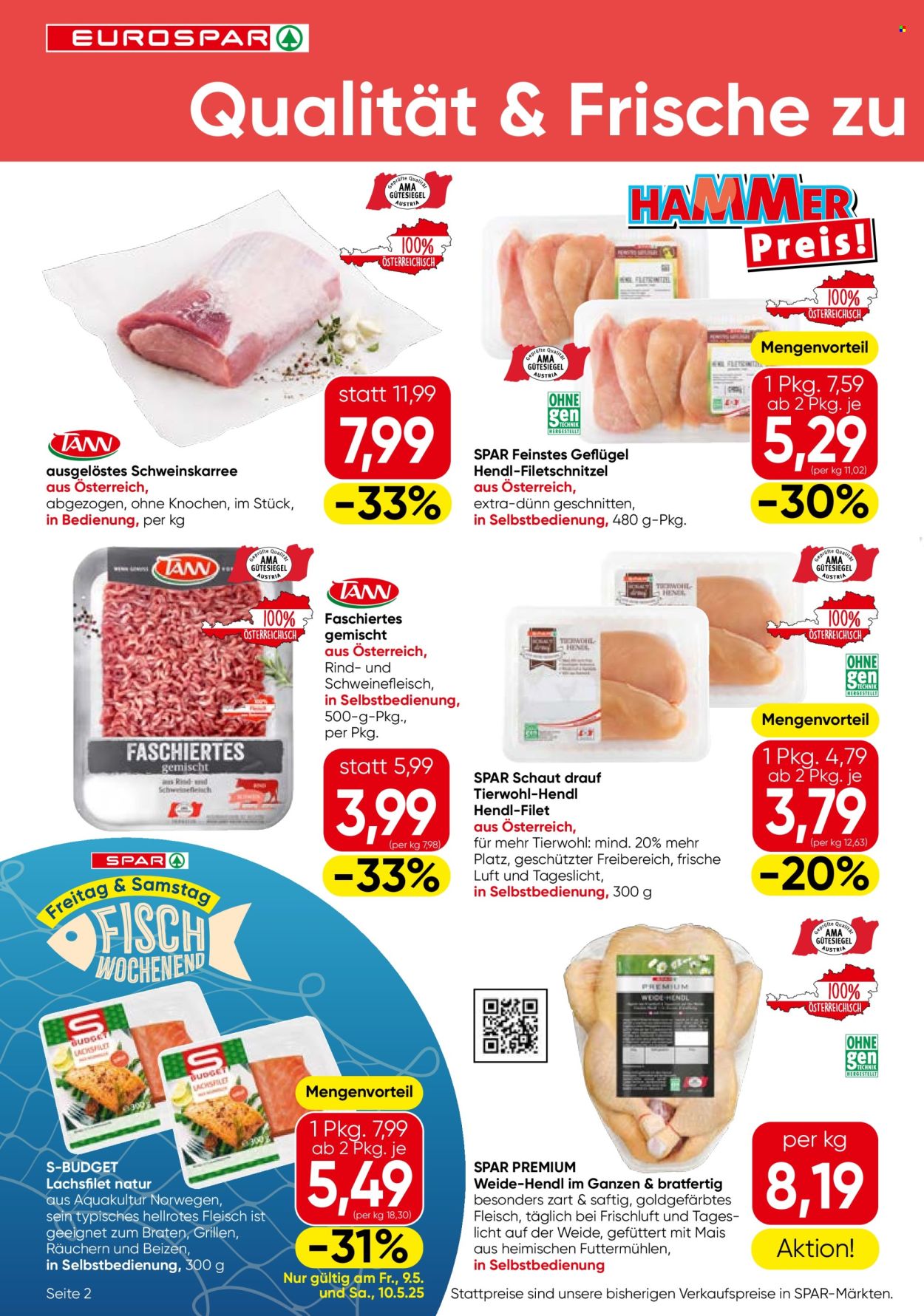 Angebote EUROSPAR - 8.5.2025 - 21.5.2025. Seite 1