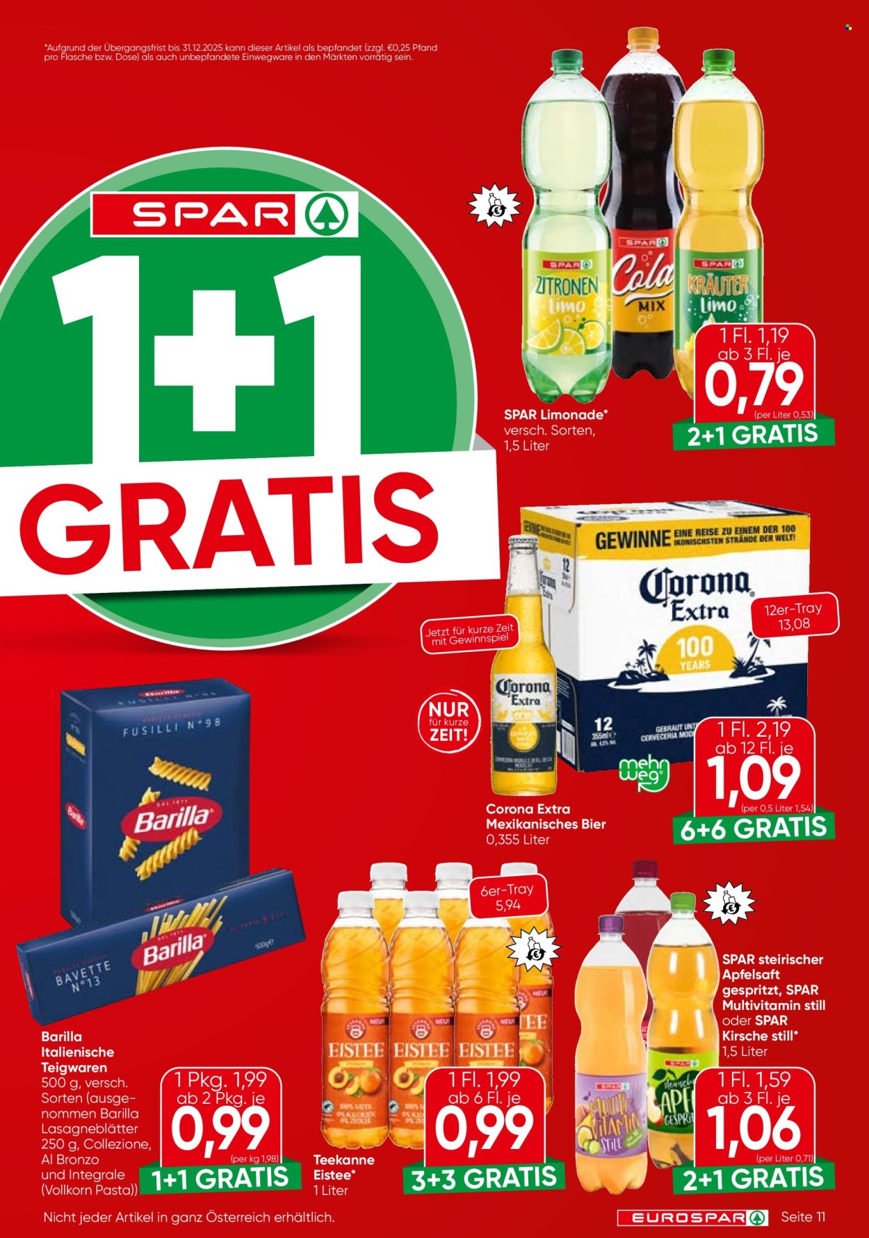 Angebote EUROSPAR - 8.5.2025 - 21.5.2025. Seite 1
