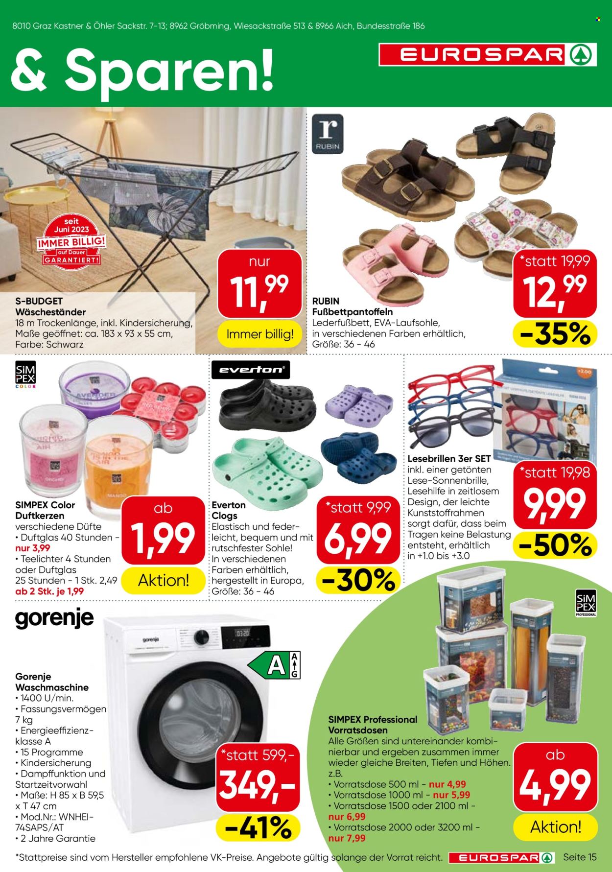Angebote EUROSPAR - 8.5.2025 - 21.5.2025. Seite 1