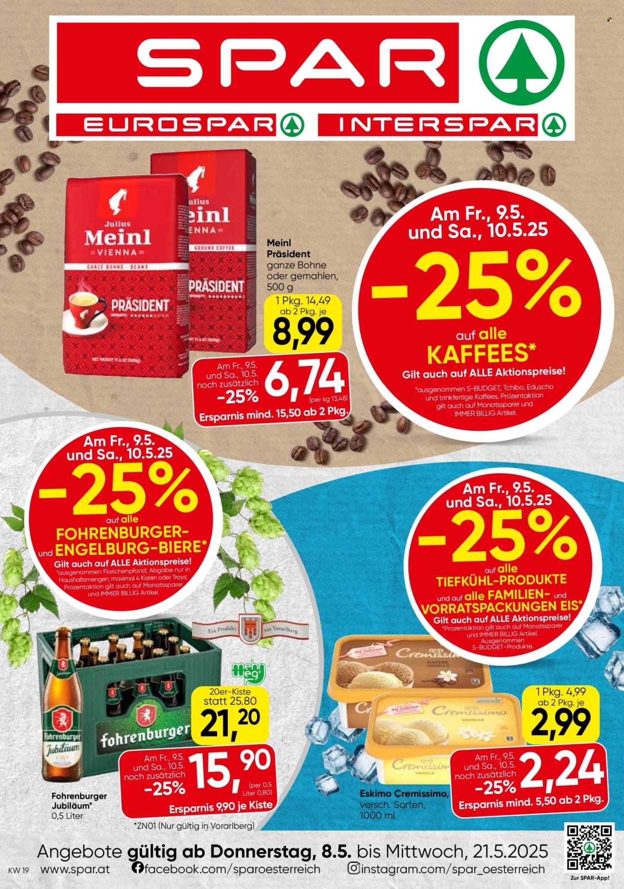 Angebote SPAR - 8.5.2025 - 21.5.2025. Seite 1