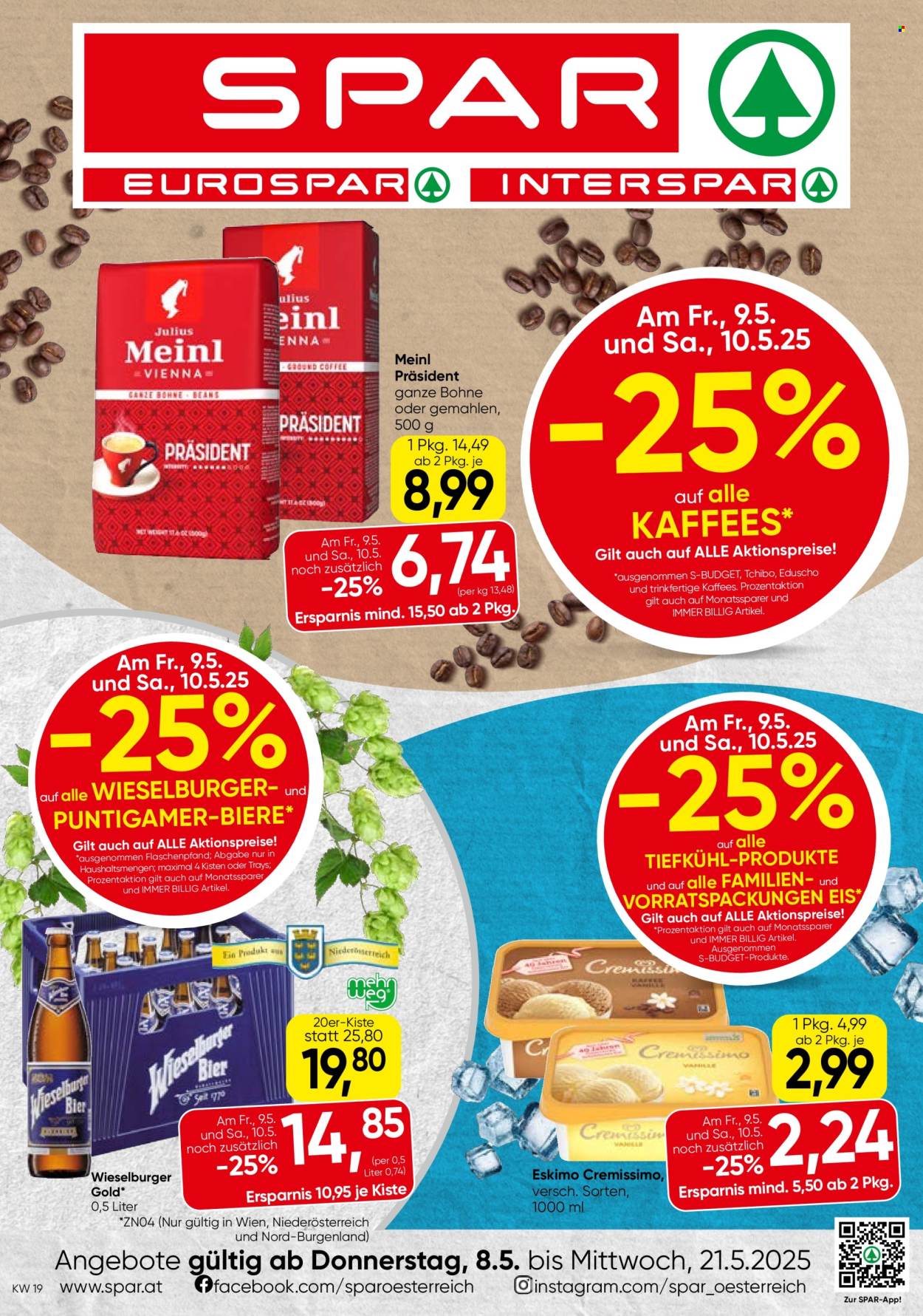 Angebote SPAR - 8.5.2025 - 21.5.2025. Seite 1
