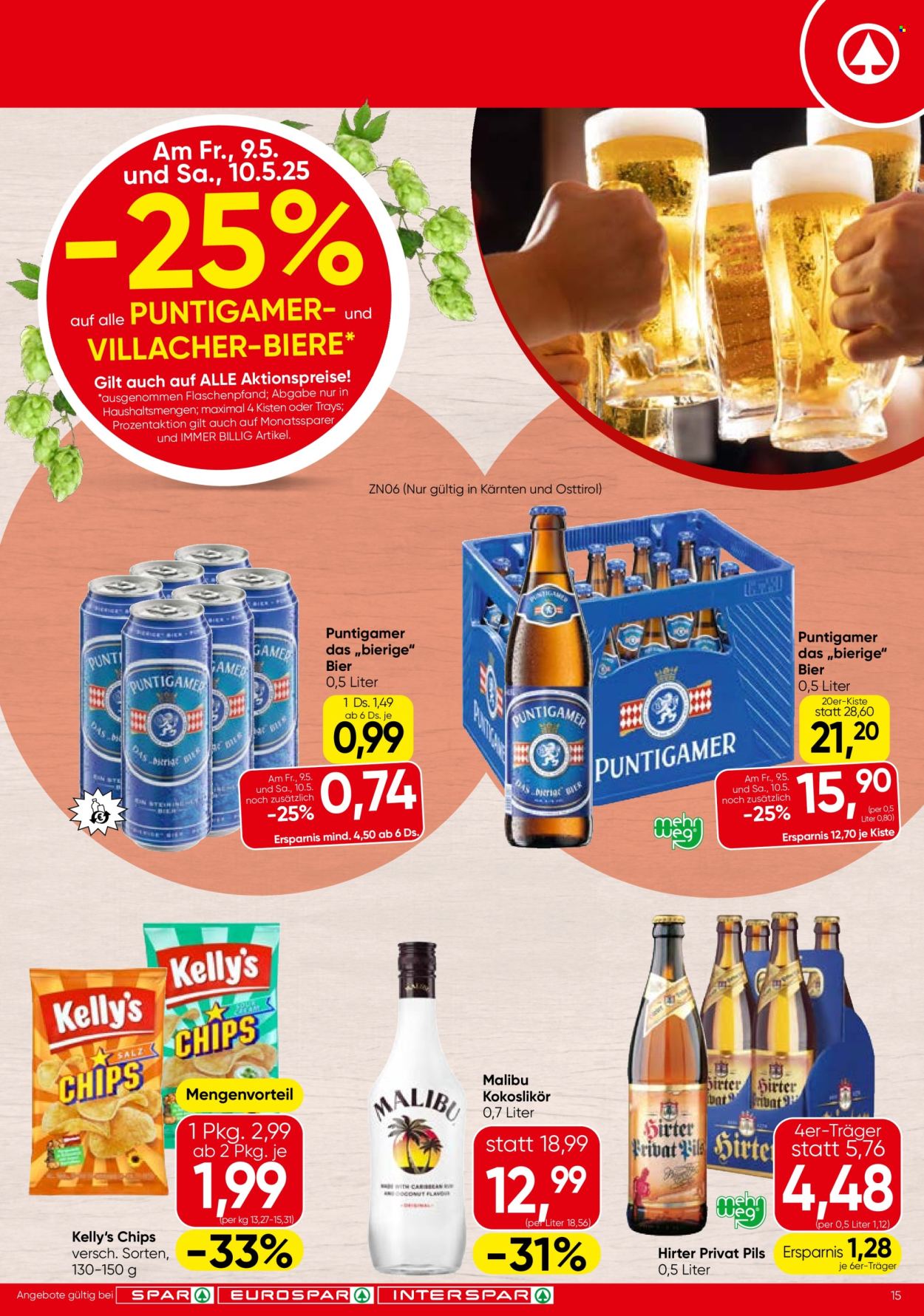 Angebote SPAR - 8.5.2025 - 21.5.2025. Seite 1
