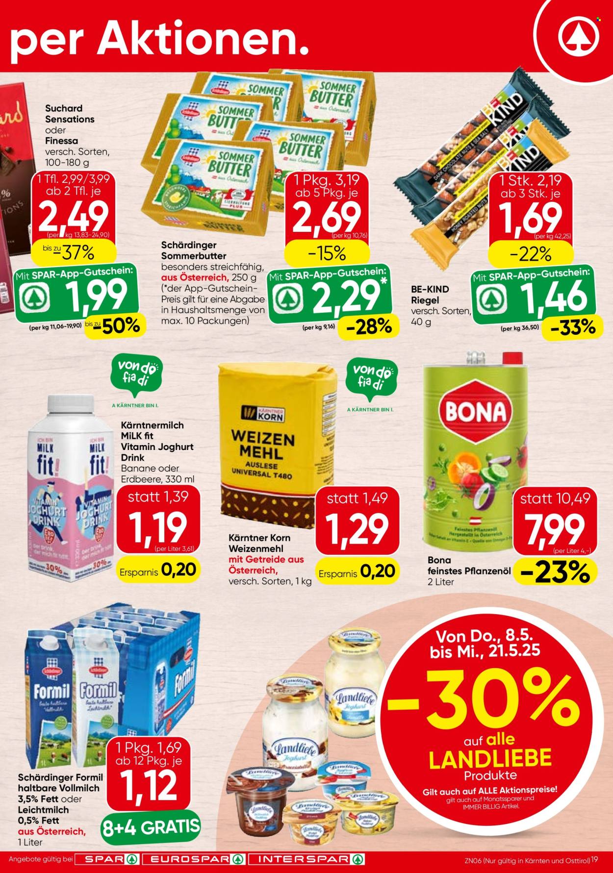 Angebote SPAR - 8.5.2025 - 21.5.2025. Seite 1