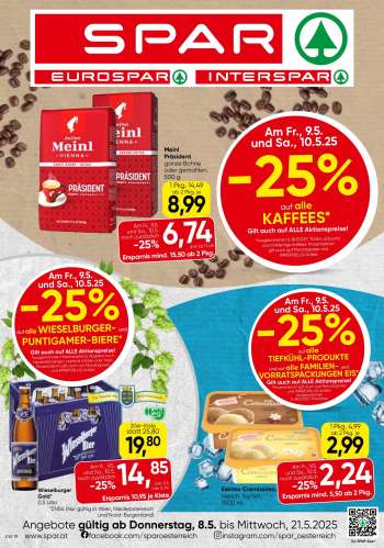 Angebote SPAR - 8.5.2025 - 21.5.2025.