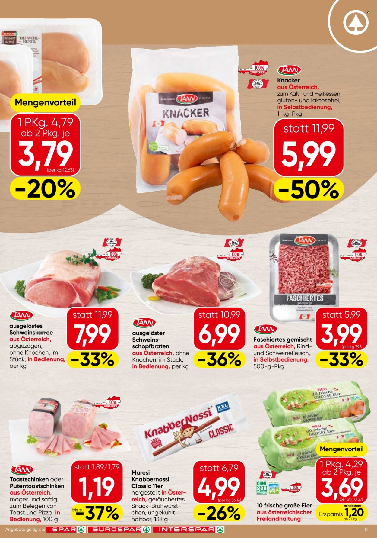 Angebote EUROSPAR - 8.5.2025 - 21.5.2025. Seite 1