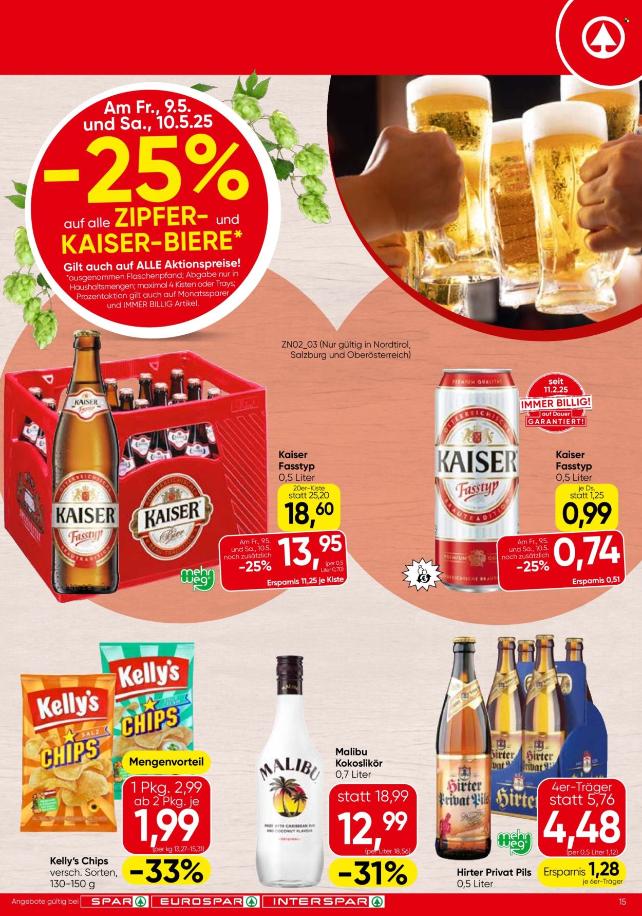 Angebote SPAR - 8.5.2025 - 21.5.2025. Seite 1