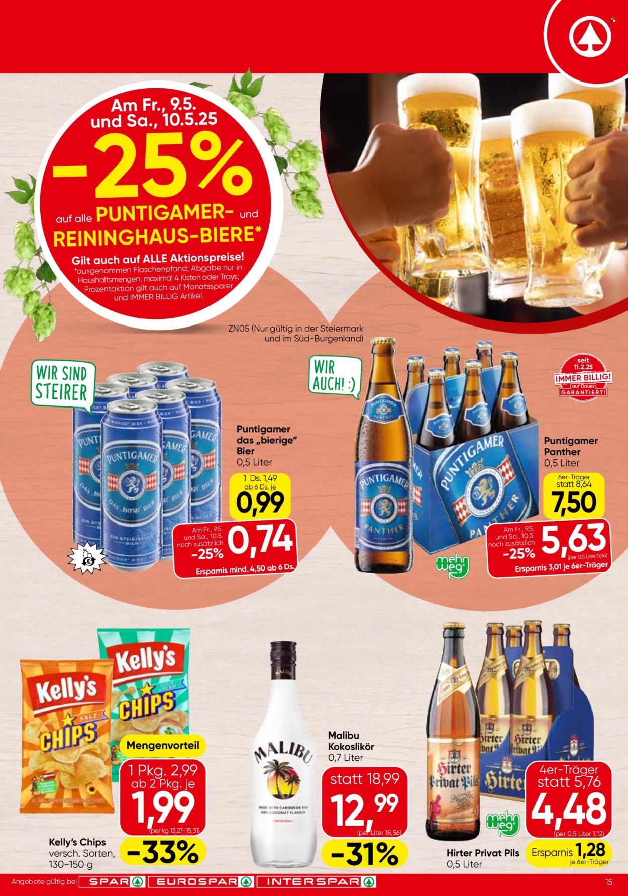 Angebote INTERSPAR - 8.5.2025 - 21.5.2025. Seite 1